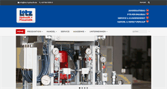 Desktop Screenshot of lotz-hydraulik.de
